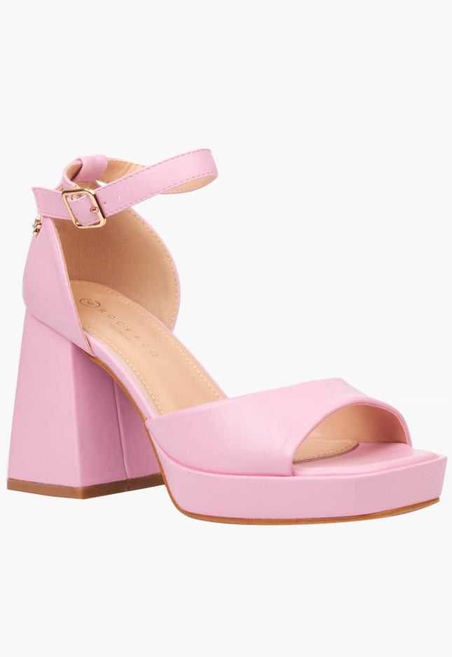 Barbie Pink Block Heels