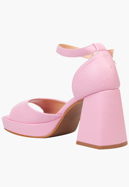 Barbie Pink Block Heels